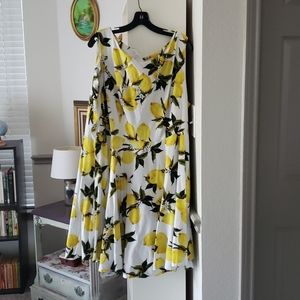 Grace Karin Lemon Boatneck Dress